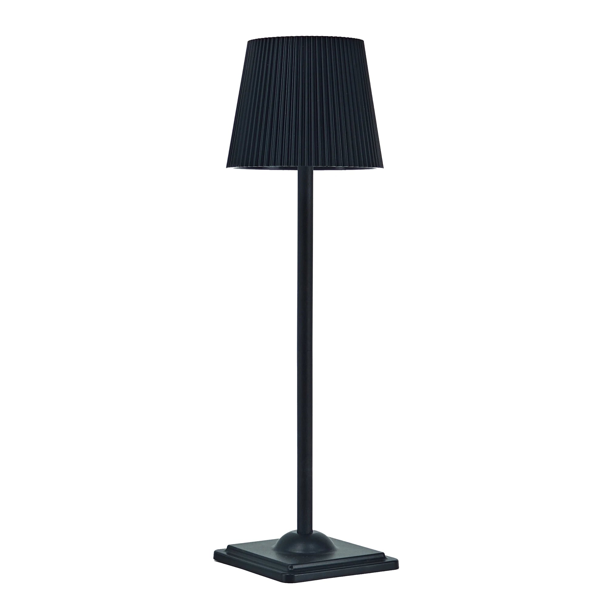 Wireless Table Lamp Rechargeable LED Night Reading Light Touch Stepless Dimming Bedside Desk Lamp Hotel Bar Bedroom Decoration